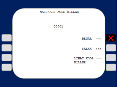 Input Kode Biller